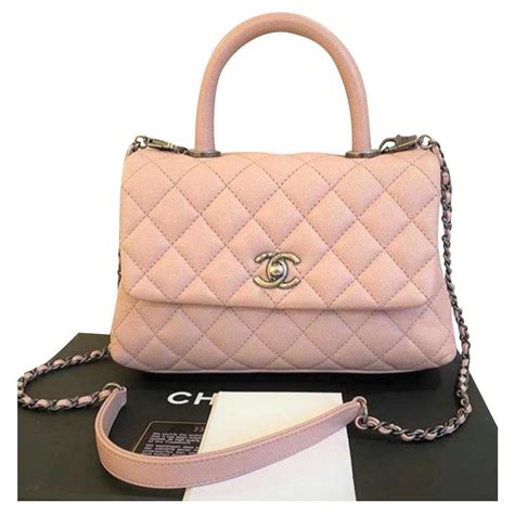 pink coco chanel bag